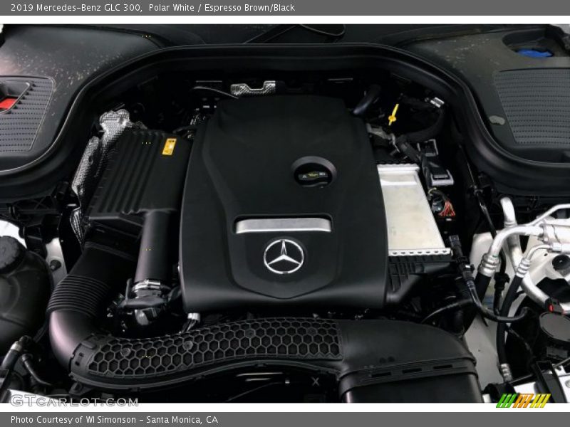 Polar White / Espresso Brown/Black 2019 Mercedes-Benz GLC 300