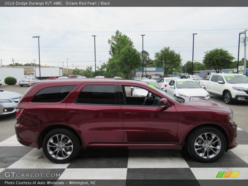 Octane Red Pearl / Black 2019 Dodge Durango R/T AWD