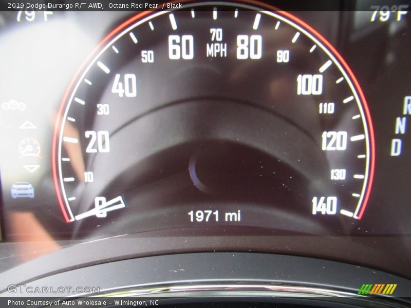 Octane Red Pearl / Black 2019 Dodge Durango R/T AWD