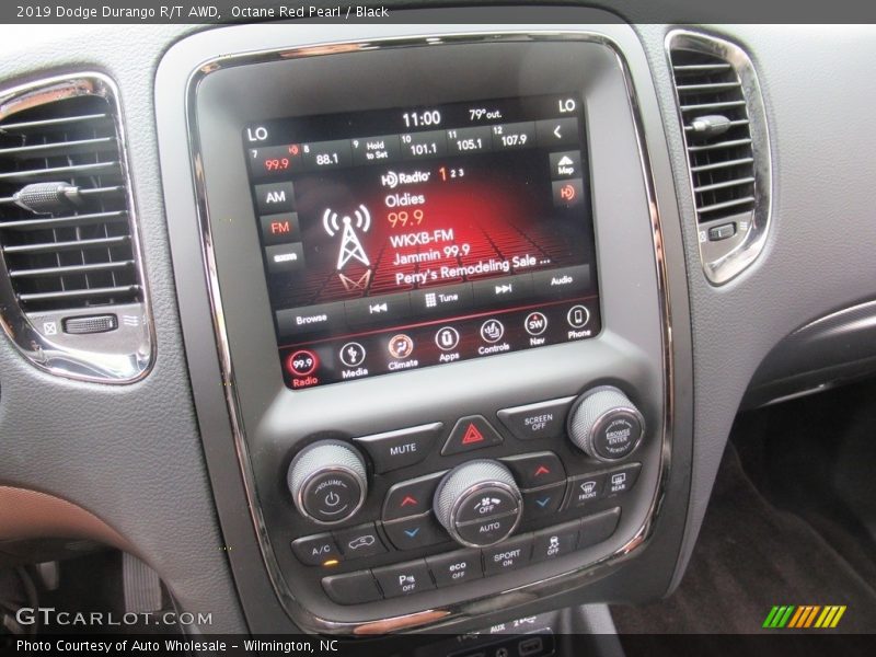 Octane Red Pearl / Black 2019 Dodge Durango R/T AWD