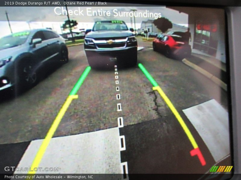 Octane Red Pearl / Black 2019 Dodge Durango R/T AWD