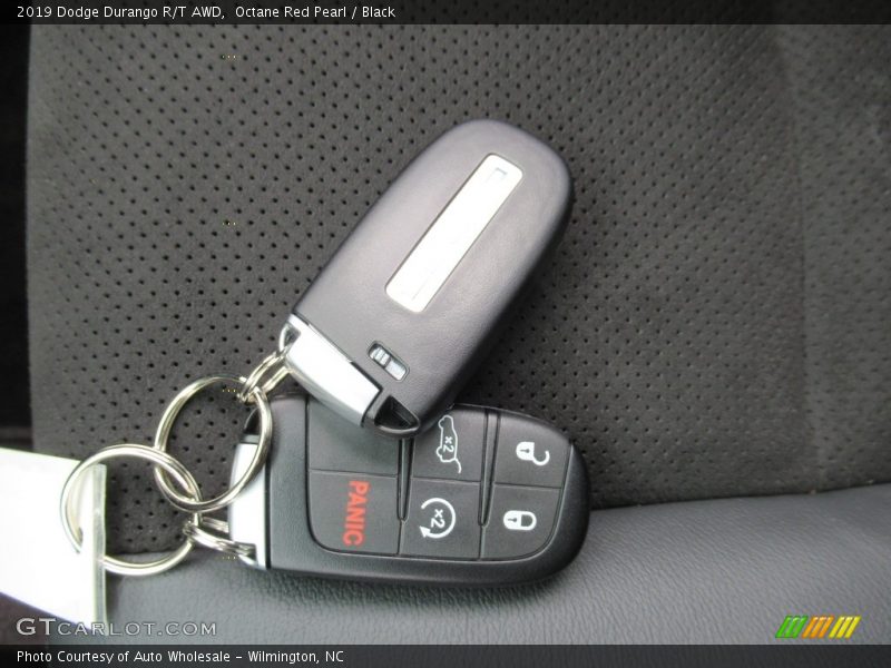 Octane Red Pearl / Black 2019 Dodge Durango R/T AWD