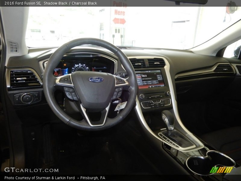 Shadow Black / Charcoal Black 2016 Ford Fusion SE