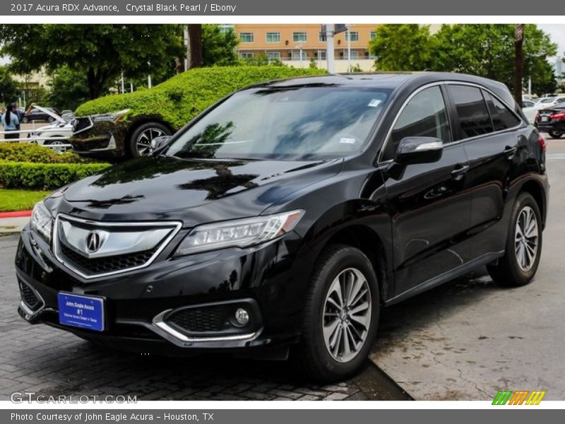 Crystal Black Pearl / Ebony 2017 Acura RDX Advance