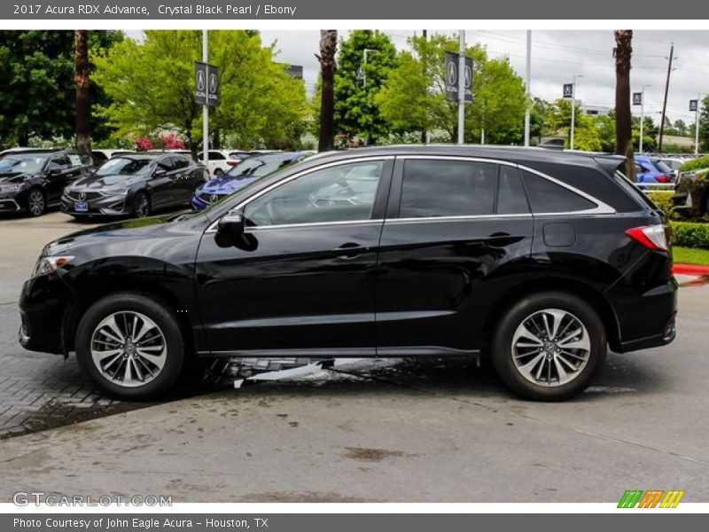 Crystal Black Pearl / Ebony 2017 Acura RDX Advance