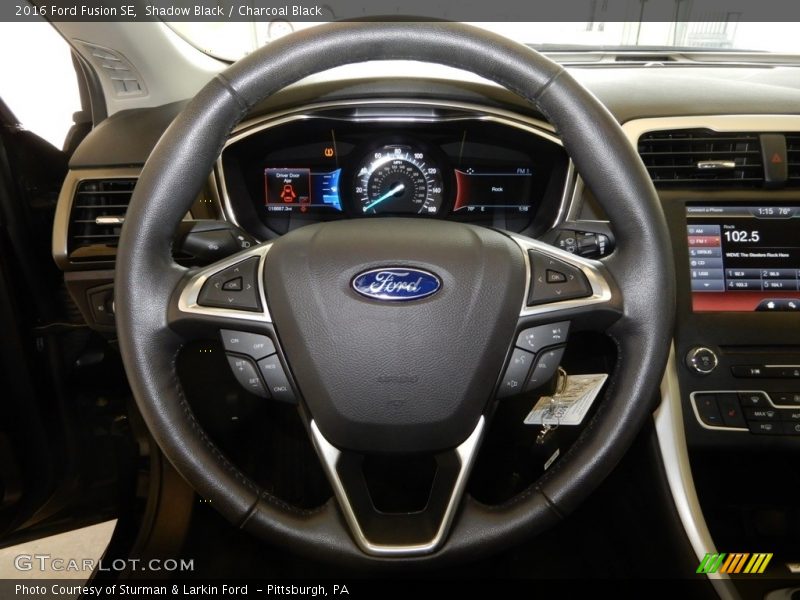 Shadow Black / Charcoal Black 2016 Ford Fusion SE