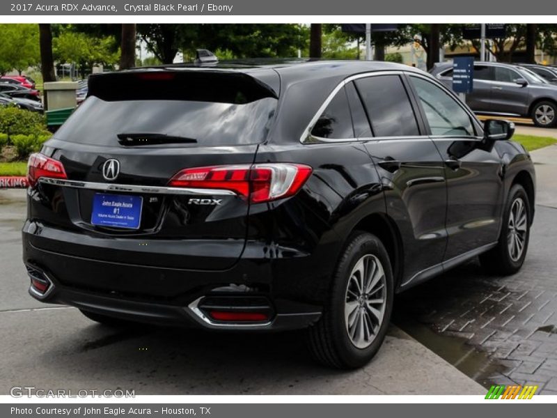 Crystal Black Pearl / Ebony 2017 Acura RDX Advance