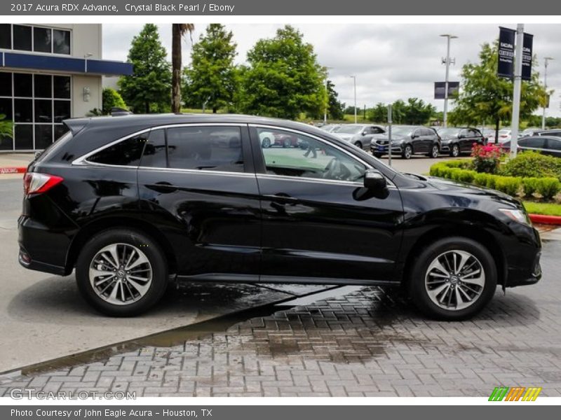 Crystal Black Pearl / Ebony 2017 Acura RDX Advance