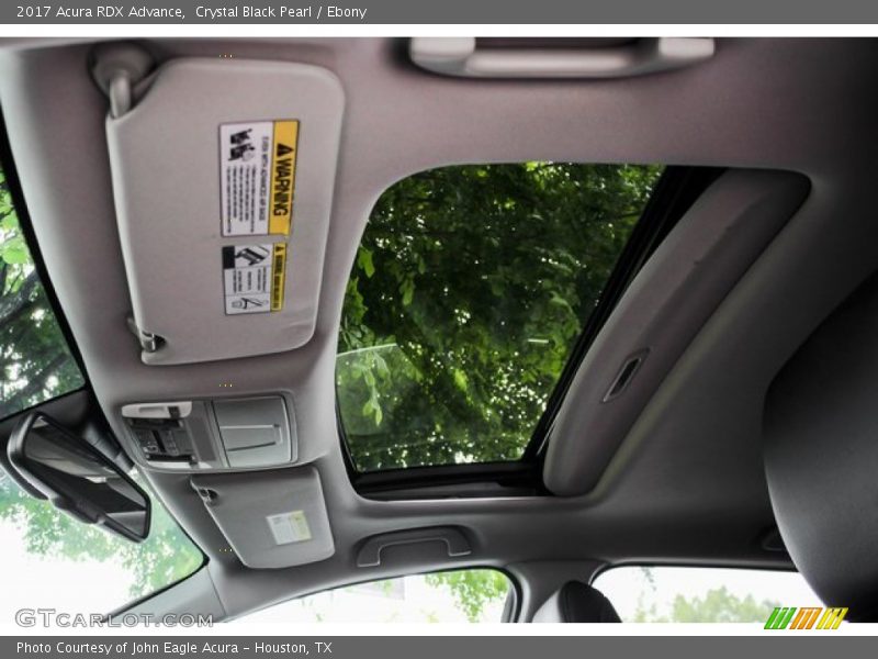 Crystal Black Pearl / Ebony 2017 Acura RDX Advance