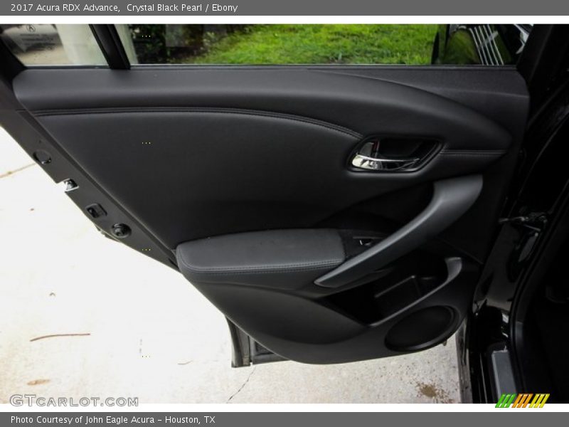 Crystal Black Pearl / Ebony 2017 Acura RDX Advance