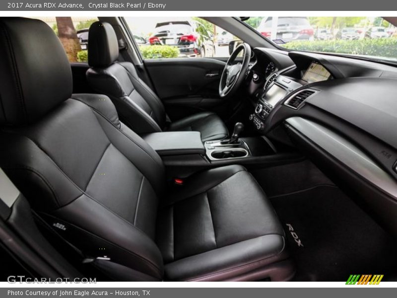 Crystal Black Pearl / Ebony 2017 Acura RDX Advance