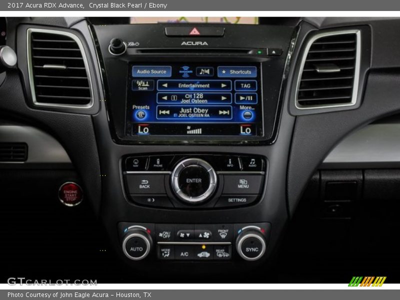 Crystal Black Pearl / Ebony 2017 Acura RDX Advance