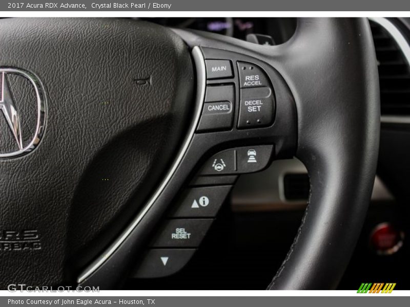 Crystal Black Pearl / Ebony 2017 Acura RDX Advance