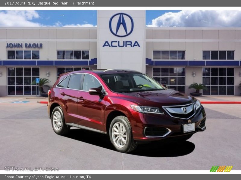 Basque Red Pearl II / Parchment 2017 Acura RDX
