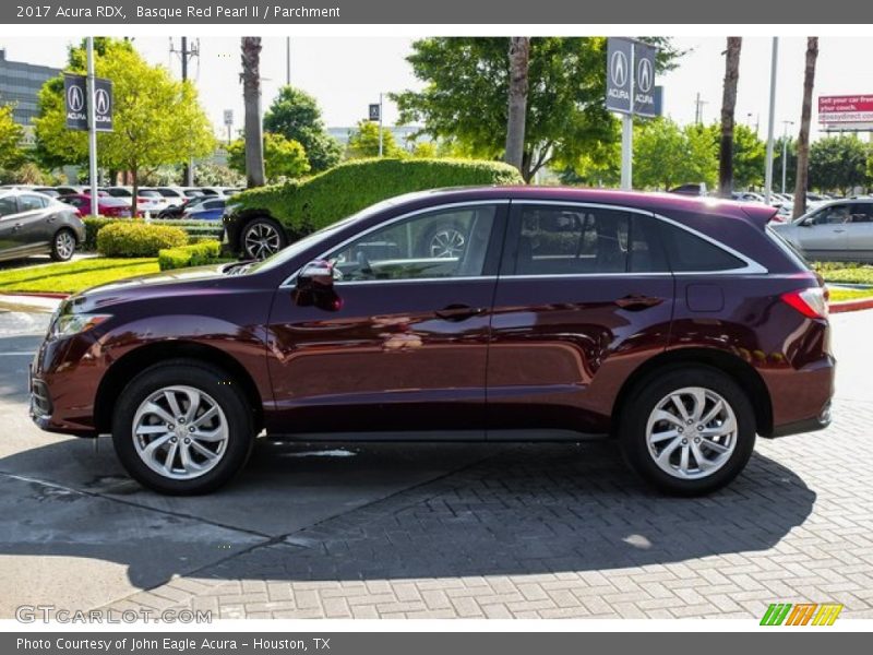 Basque Red Pearl II / Parchment 2017 Acura RDX