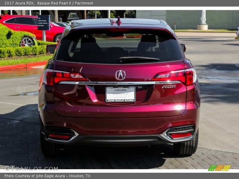 Basque Red Pearl II / Parchment 2017 Acura RDX