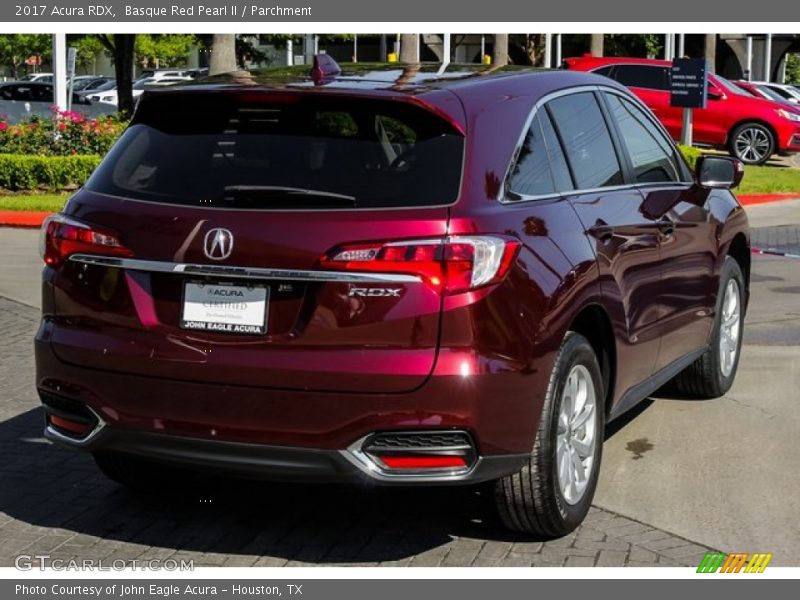 Basque Red Pearl II / Parchment 2017 Acura RDX