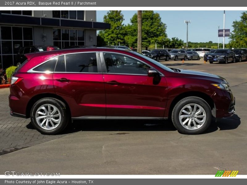 Basque Red Pearl II / Parchment 2017 Acura RDX