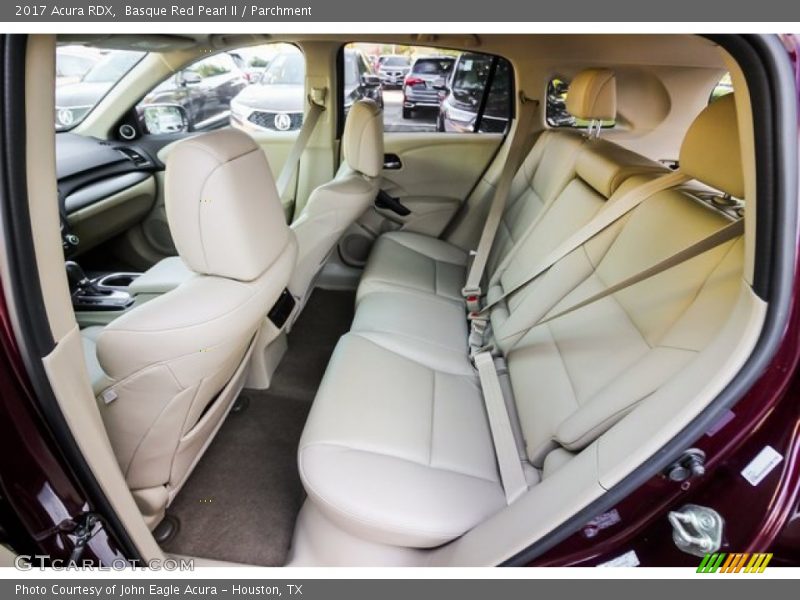 Basque Red Pearl II / Parchment 2017 Acura RDX