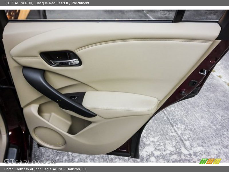Basque Red Pearl II / Parchment 2017 Acura RDX