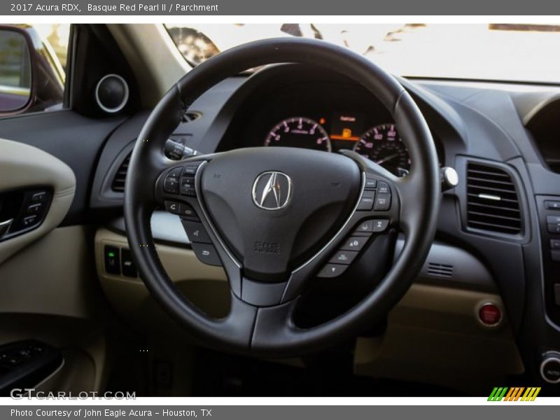 Basque Red Pearl II / Parchment 2017 Acura RDX