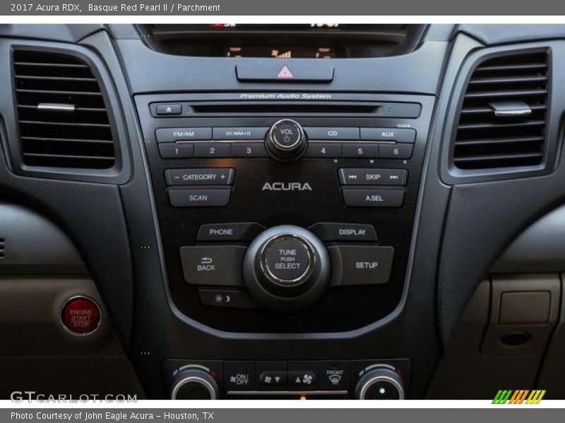 Basque Red Pearl II / Parchment 2017 Acura RDX