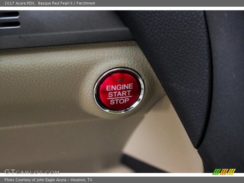 Basque Red Pearl II / Parchment 2017 Acura RDX