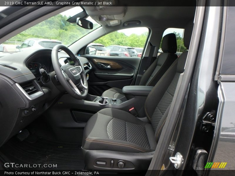 Graphite Gray Metallic / Jet Black 2019 GMC Terrain SLE AWD