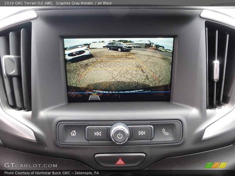 Graphite Gray Metallic / Jet Black 2019 GMC Terrain SLE AWD