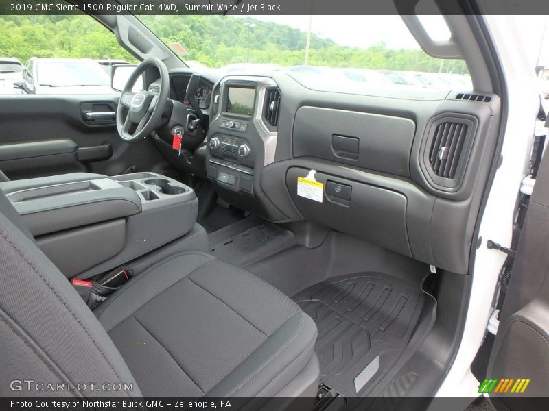 Summit White / Jet Black 2019 GMC Sierra 1500 Regular Cab 4WD