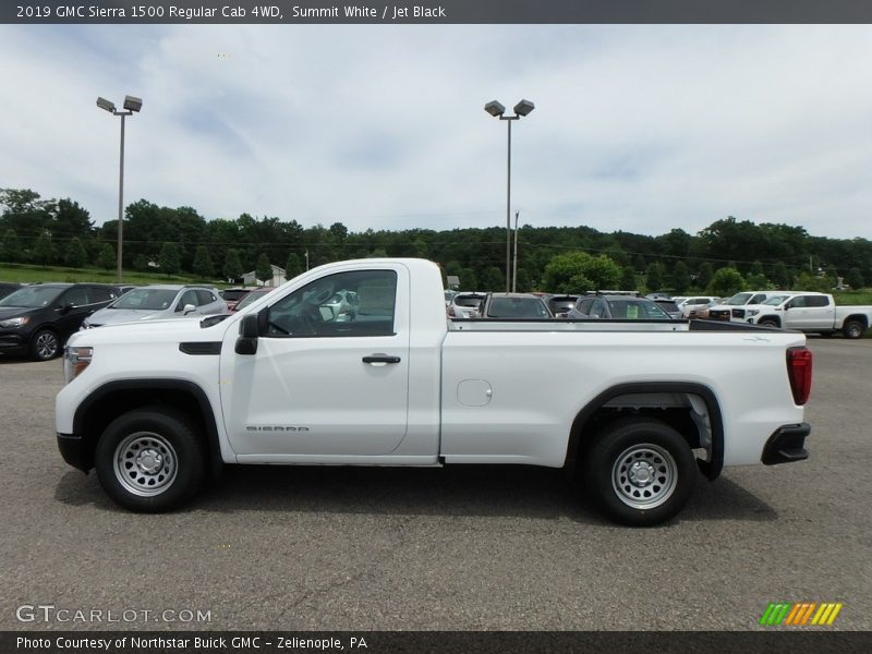  2019 Sierra 1500 Regular Cab 4WD Summit White