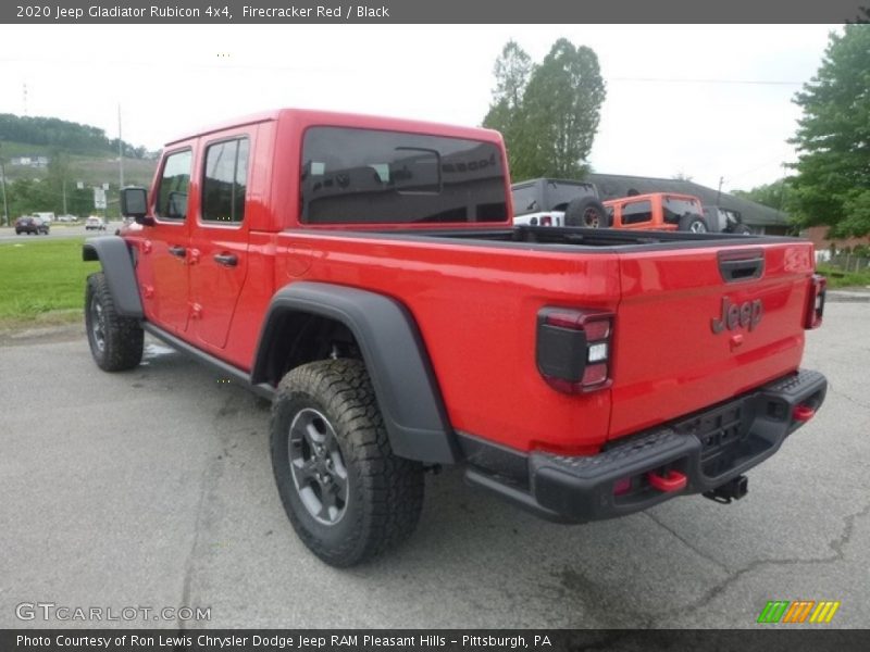 Firecracker Red / Black 2020 Jeep Gladiator Rubicon 4x4
