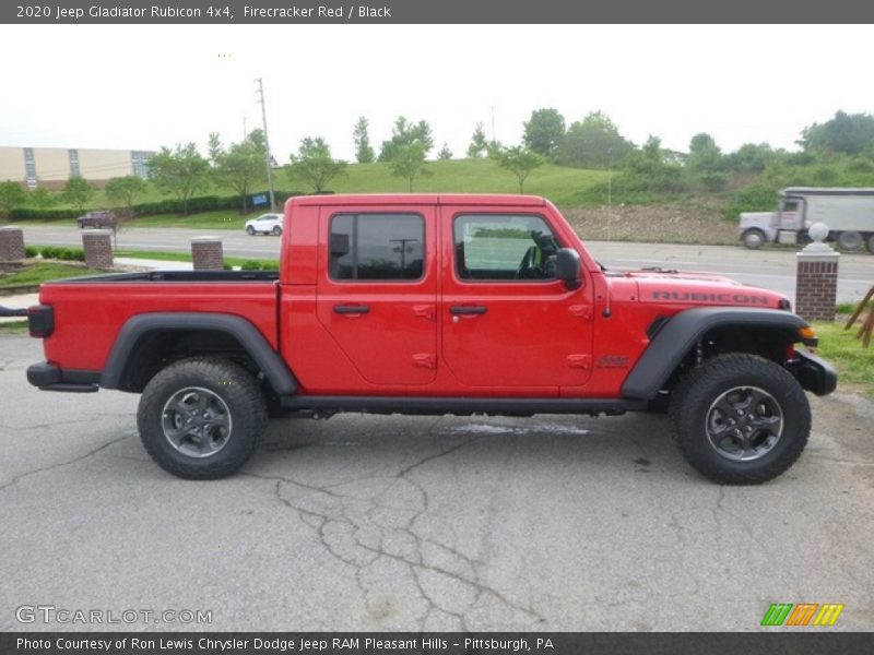 Firecracker Red / Black 2020 Jeep Gladiator Rubicon 4x4