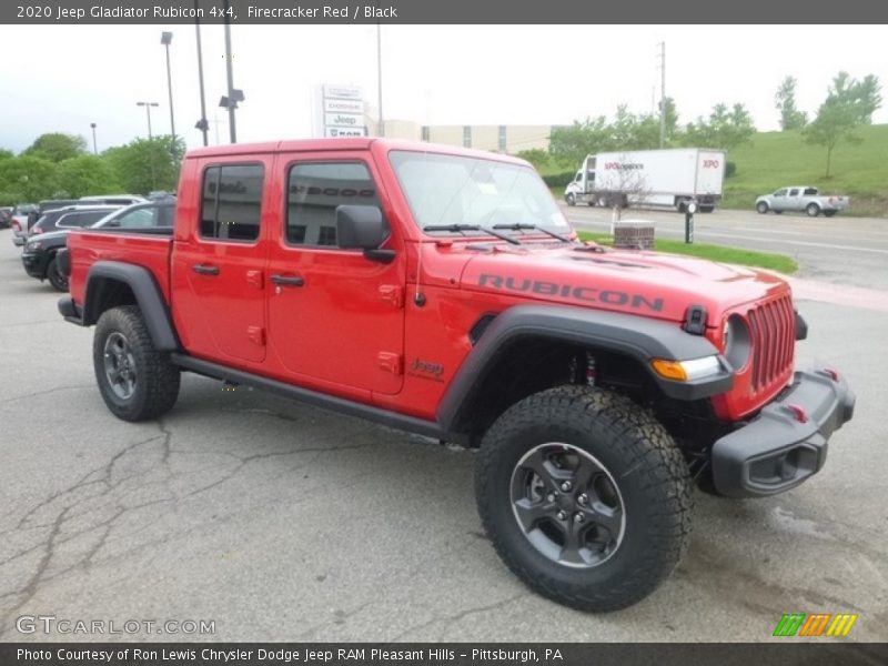 Firecracker Red / Black 2020 Jeep Gladiator Rubicon 4x4