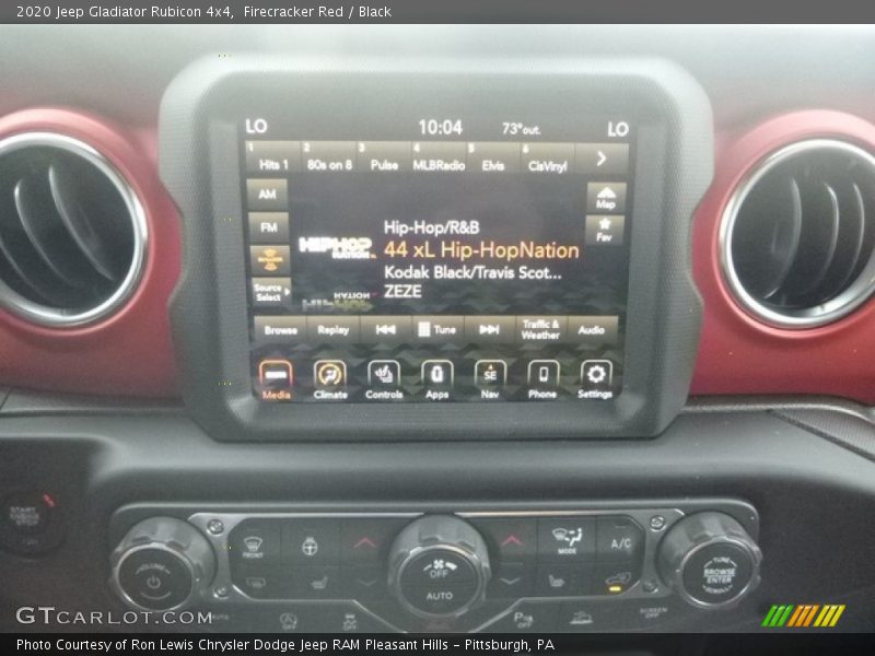 Firecracker Red / Black 2020 Jeep Gladiator Rubicon 4x4