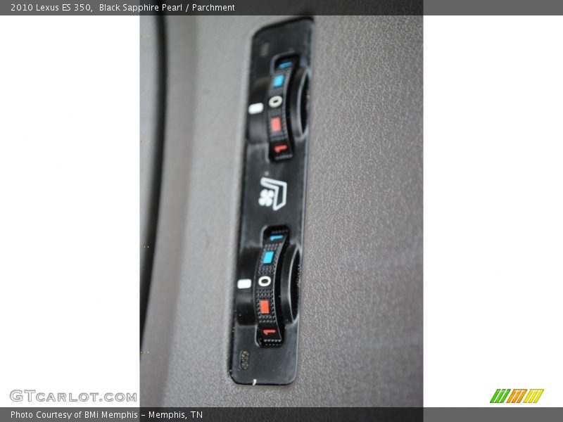 Black Sapphire Pearl / Parchment 2010 Lexus ES 350