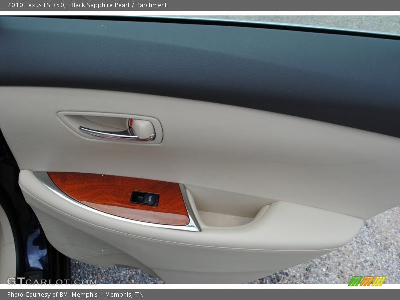 Black Sapphire Pearl / Parchment 2010 Lexus ES 350