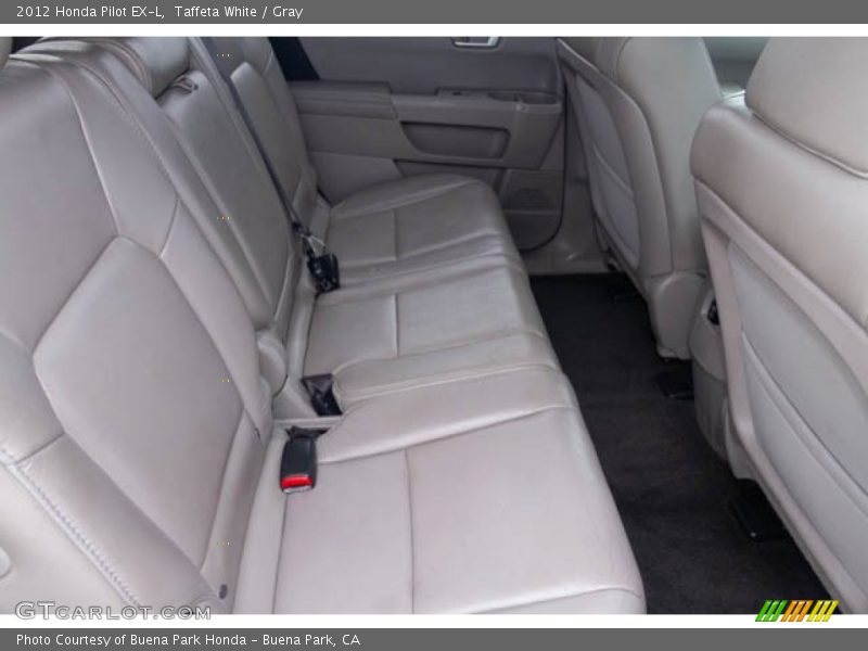 Taffeta White / Gray 2012 Honda Pilot EX-L