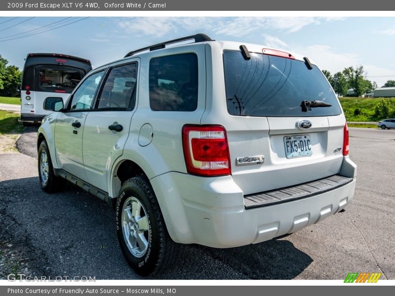 Oxford White / Camel 2009 Ford Escape XLT V6 4WD