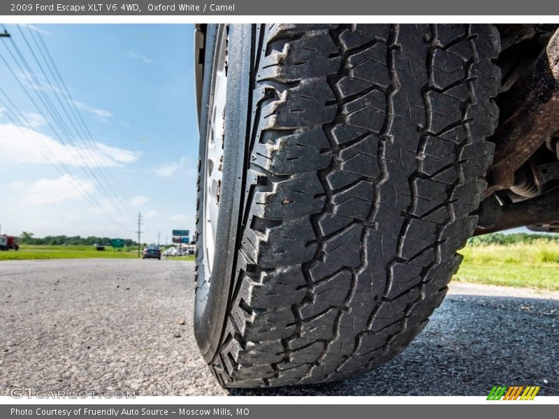 Oxford White / Camel 2009 Ford Escape XLT V6 4WD