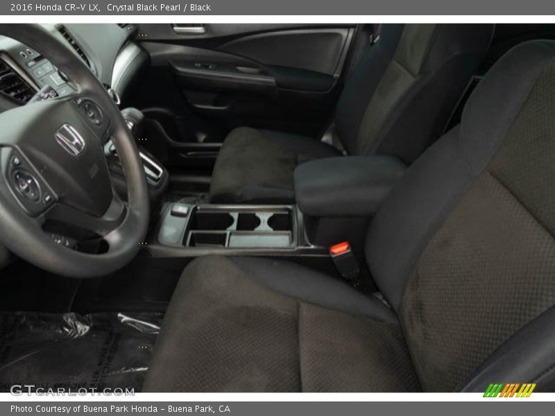 Crystal Black Pearl / Black 2016 Honda CR-V LX