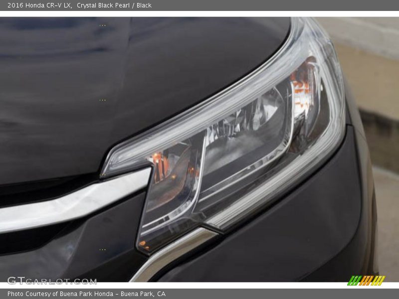 Crystal Black Pearl / Black 2016 Honda CR-V LX