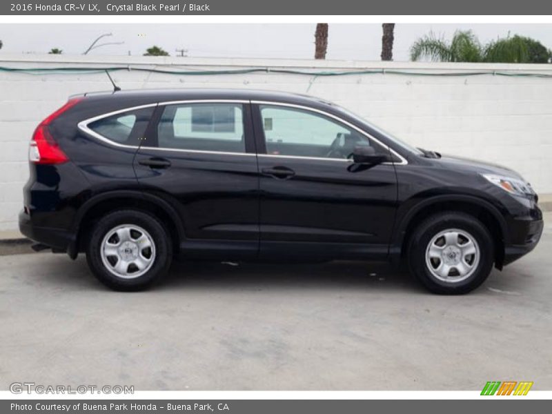 Crystal Black Pearl / Black 2016 Honda CR-V LX