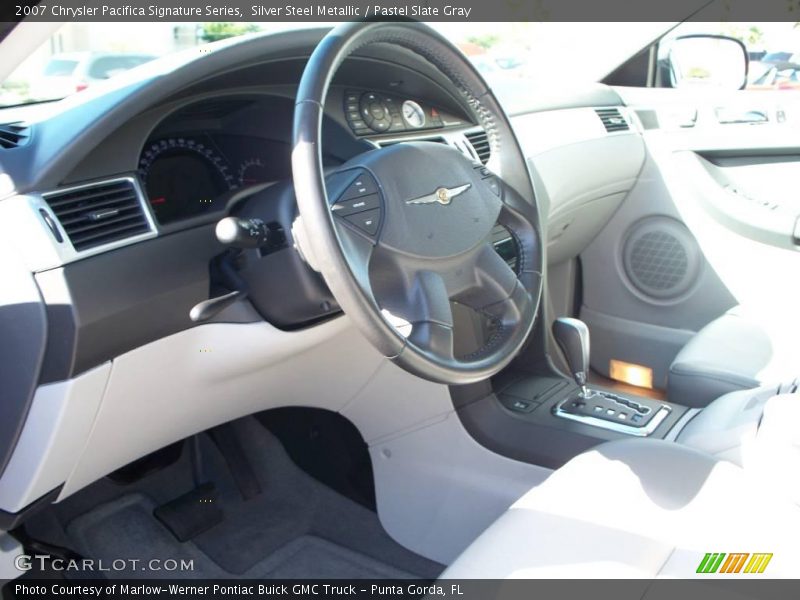 Silver Steel Metallic / Pastel Slate Gray 2007 Chrysler Pacifica Signature Series