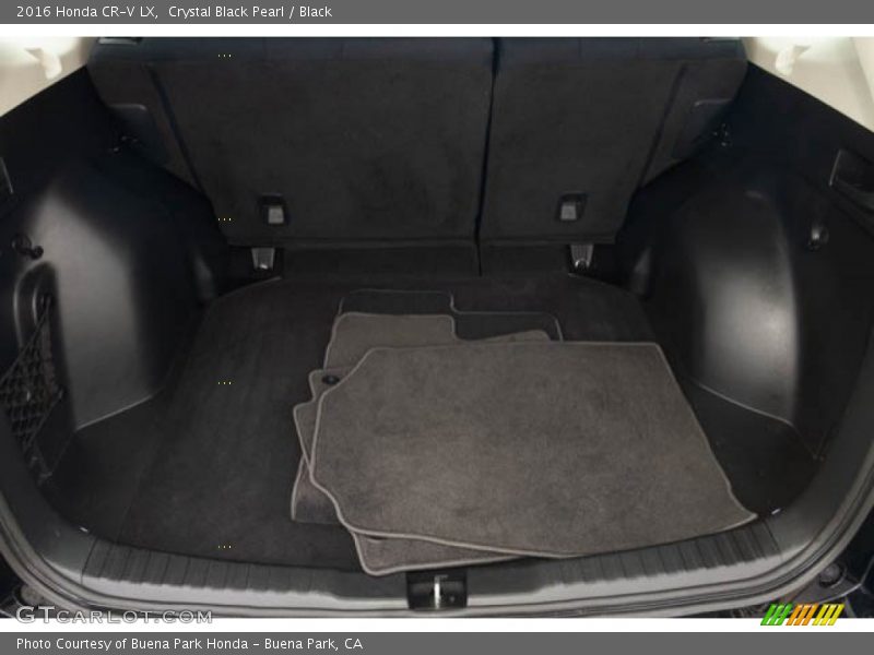 Crystal Black Pearl / Black 2016 Honda CR-V LX