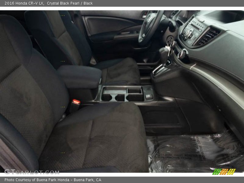 Crystal Black Pearl / Black 2016 Honda CR-V LX