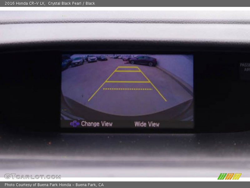 Crystal Black Pearl / Black 2016 Honda CR-V LX