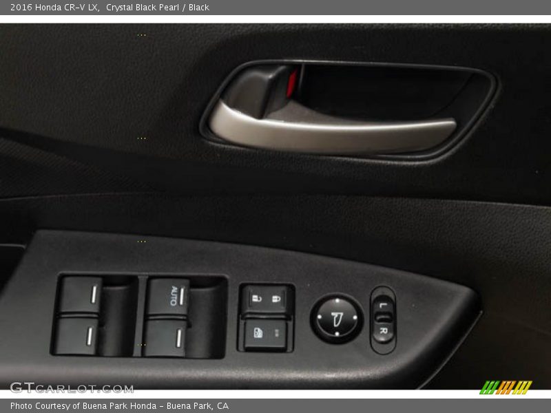 Crystal Black Pearl / Black 2016 Honda CR-V LX