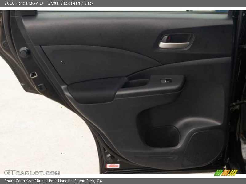 Crystal Black Pearl / Black 2016 Honda CR-V LX