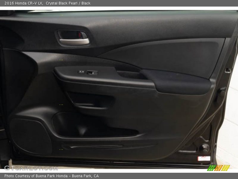 Crystal Black Pearl / Black 2016 Honda CR-V LX